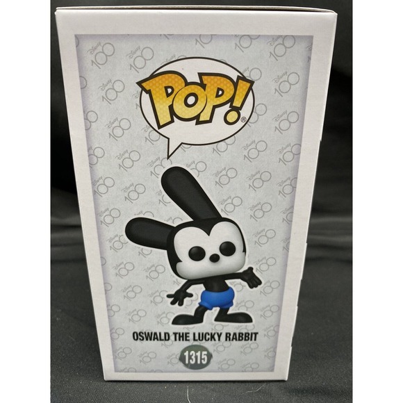 Funko Pop! Disney 100 - Oswald The Lucky Rabbit #1315 with Protector - Picture 5 of 7